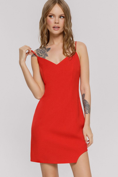 Жакет, платье PiRS 4097 красный - фото 4