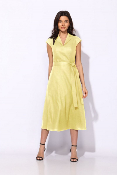 Платье Faufilure С1254 желтый - фото 1