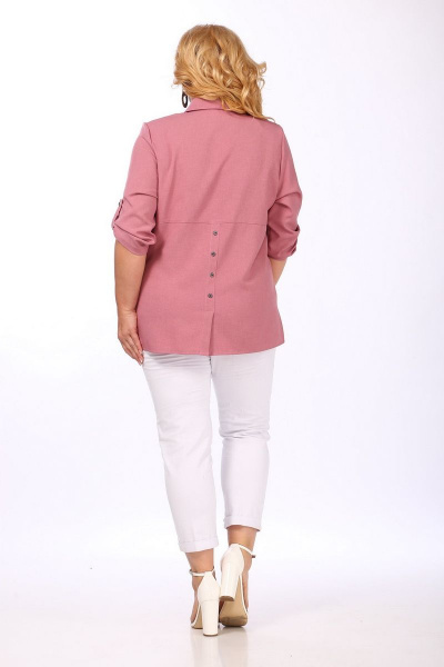 Блуза SOVITA M-805 розовый - фото 3