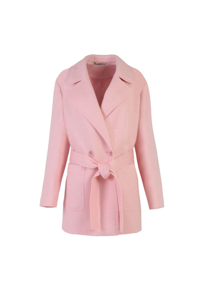 Пальто Elema 1-12046-1-164 розовый - фото 1