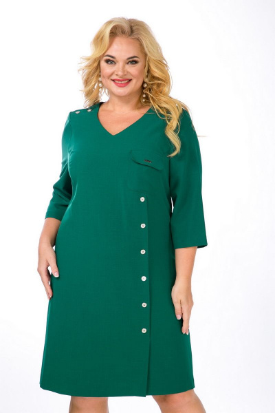Платье Mamma Moda М-745 зеленый - фото 3