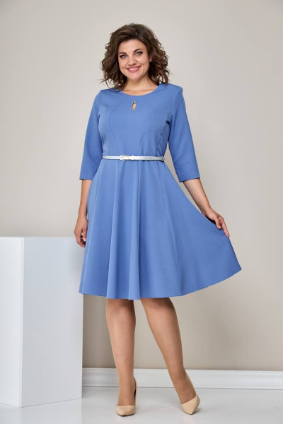 Платье Moda Versal П1601 голубой - фото 1
