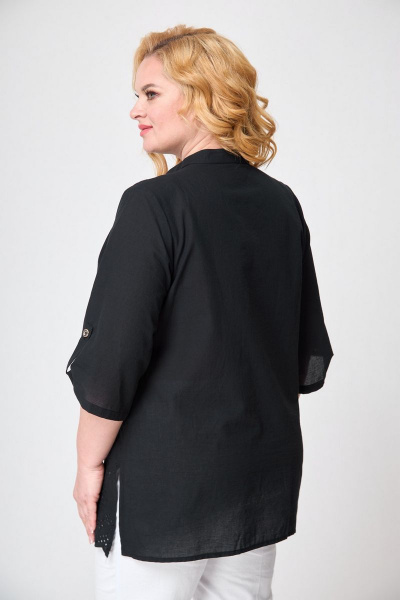 Блуза Lanetta 499/1 черный - фото 3