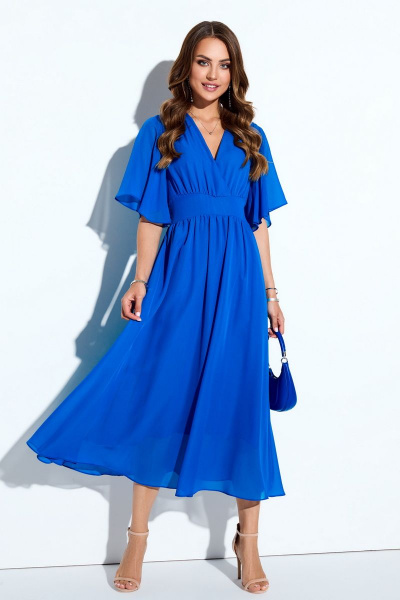 Платье TEZA 4126 синий - фото 1