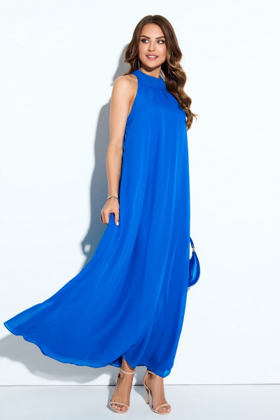 Платье TEZA 4131 синий - фото 2