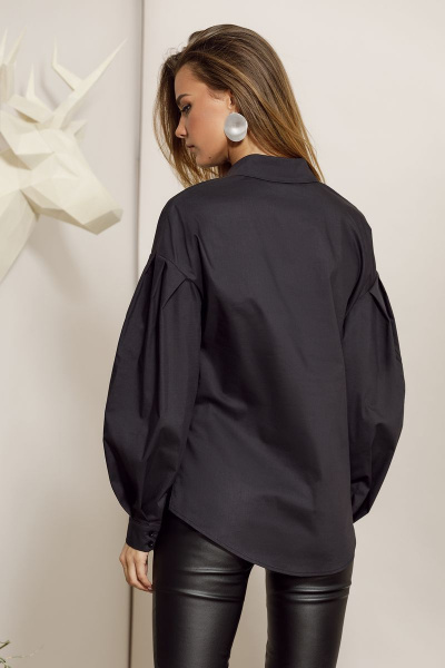 Блуза Butеr 2002 черный - фото 2