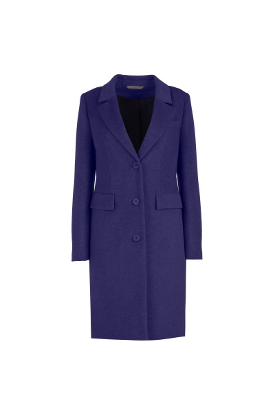 Пальто Elema 1-12172-1-164 фиолетовый - фото 1
