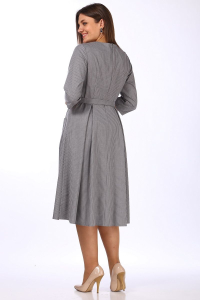 Платье Lady Style Classic 1270/24 серый - фото 2