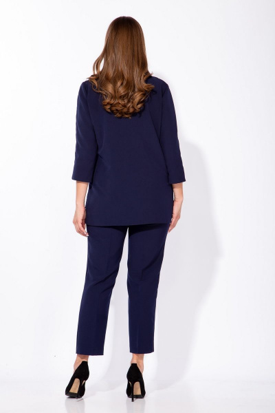 Блуза, брюки Andrea Style 2254 темно-синий - фото 7