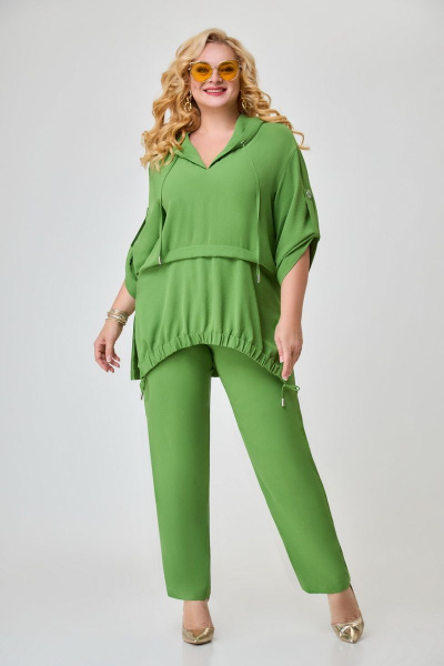 Блуза, брюки Svetlana-Style 1748 салатовый - фото 1