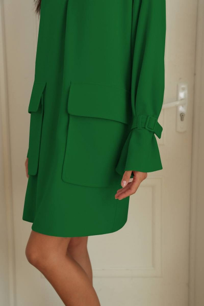 Платье LadisLine 1379 зелень - фото 3