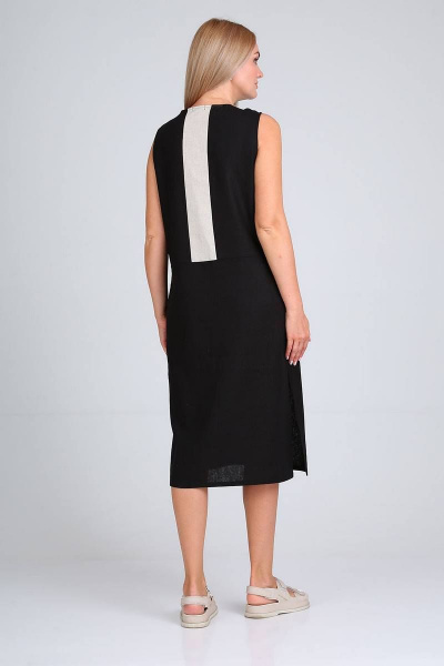 Платье FloVia 4045 черный - фото 4