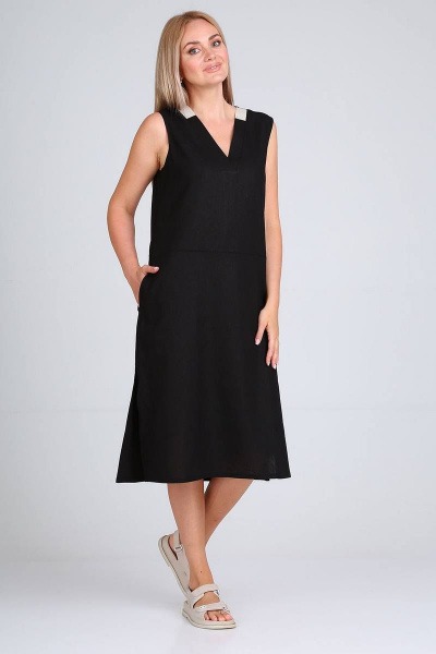 Платье FloVia 4045 черный - фото 1