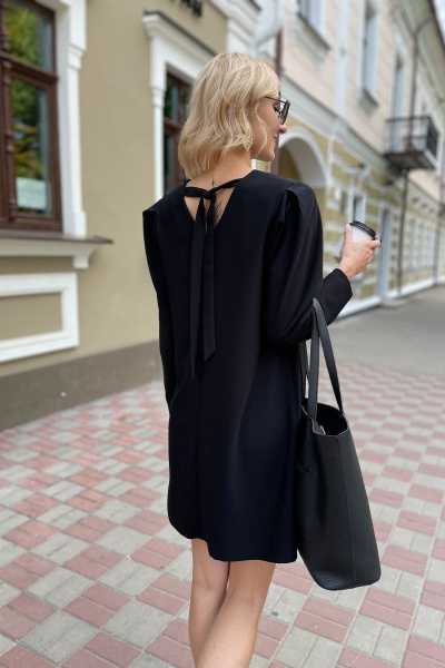 Платье Ertanno 2127-черный - фото 9