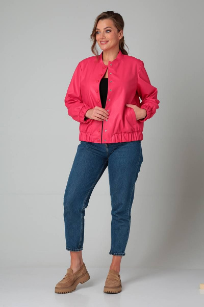 Куртка Liona Style 844 розовый - фото 3
