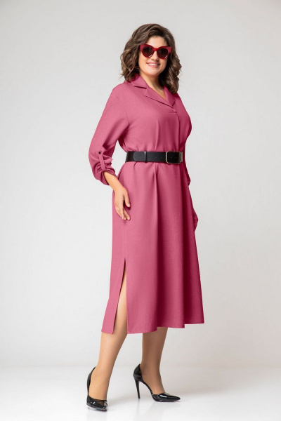 Платье EVA GRANT 192 розовый - фото 1