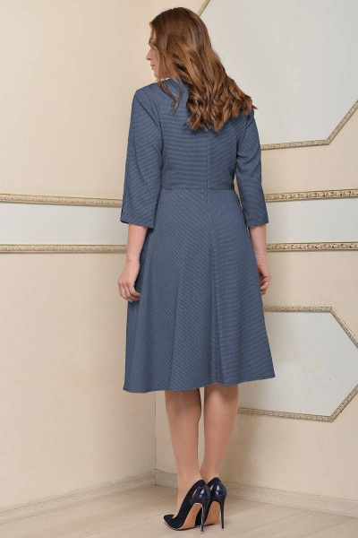Платье Lady Style Classic 1943/8 синие_тона - фото 2