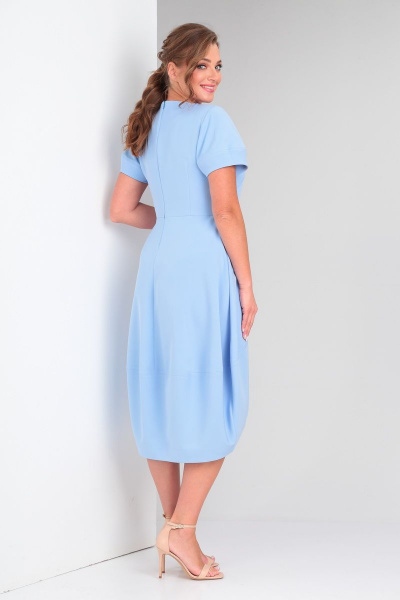 Платье SVT-fashion 404 голубой - фото 3