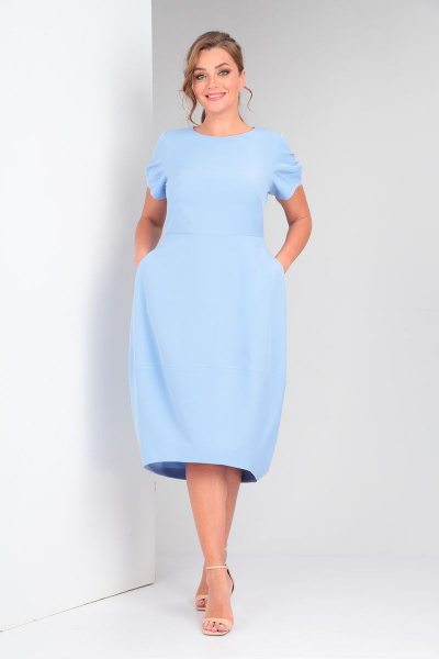Платье SVT-fashion 404 голубой - фото 1