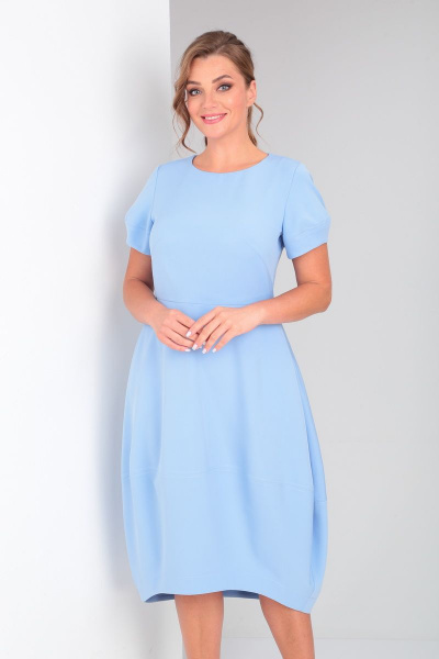 Платье SVT-fashion 404 голубой - фото 2