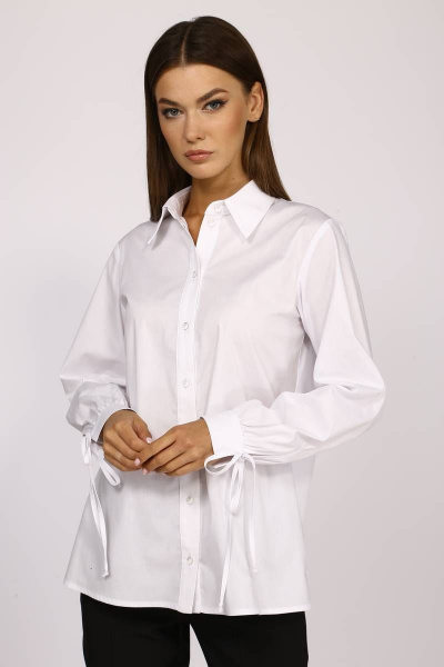 Блуза Juliet Style Д231-2 белый - фото 5