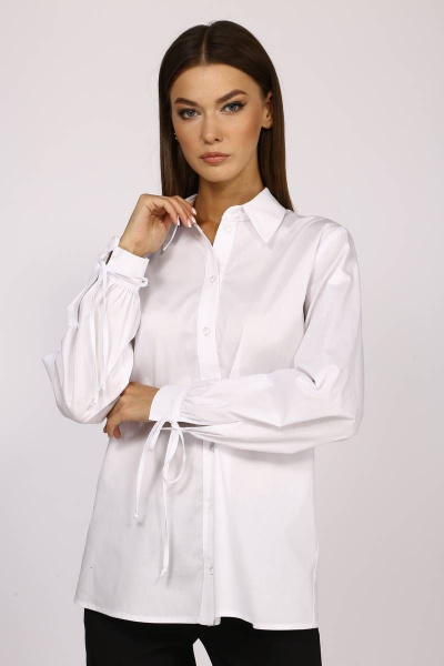 Блуза Juliet Style Д231-2 белый - фото 3