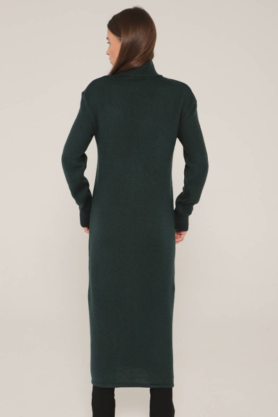 Платье Romgil 646ШТЗ темно-зеленый - фото 2