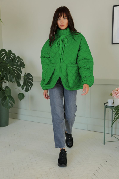 Куртка LadisLine 1388 зеленый - фото 1