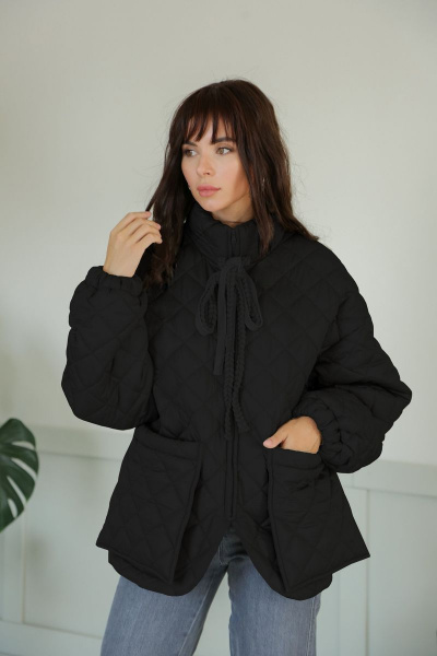 Куртка LadisLine 1388 черный - фото 1