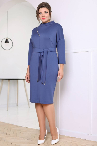 Платье Мода Юрс 2741 синий - фото 1