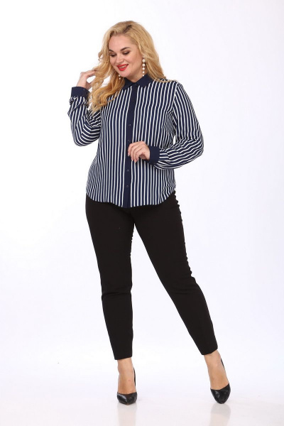 Блуза Mamma Moda 75 синий - фото 1