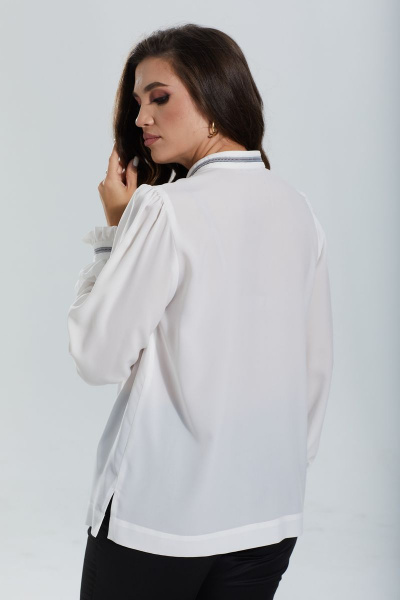 Блуза MALI 622-073 белый - фото 7
