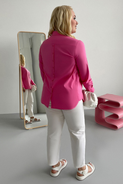 Блуза Панда 436048w розовый - фото 2