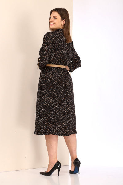Платье Karina deLux М-9909-1 черный - фото 2