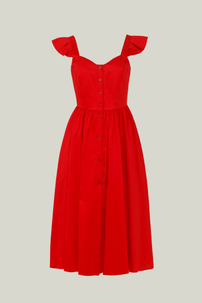 Платье Elema 5К-10998-1-170 красный - фото 1