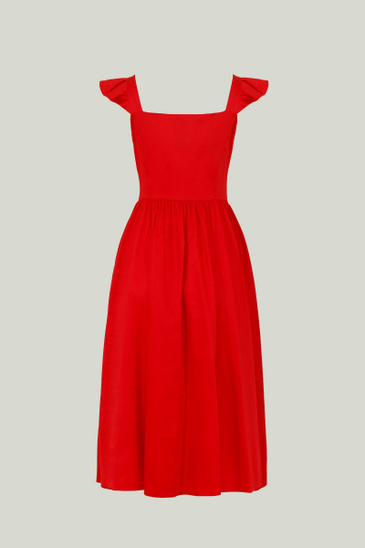 Платье Elema 5К-10998-1-170 красный - фото 2