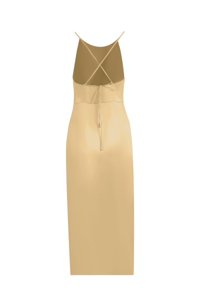 Платье Elema 5К-12307-1-164 бежевый - фото 2