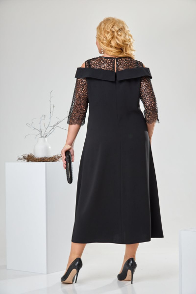 Платье Romanovich Style 1-2291 черный - фото 6