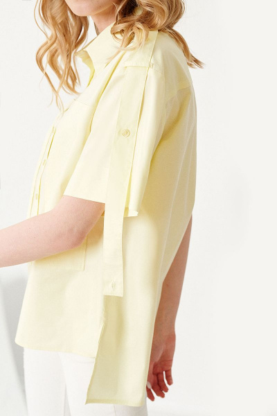 Блуза Панда 96540w желтый - фото 3