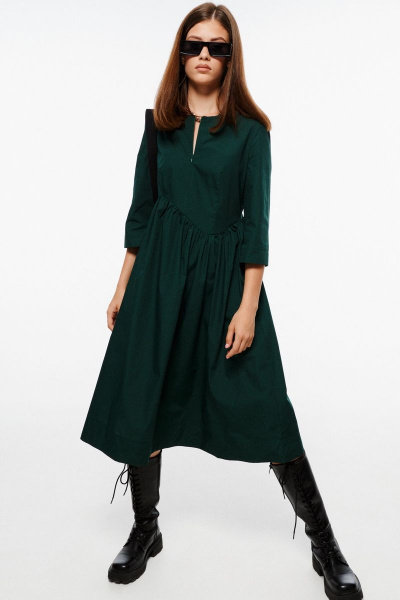 Платье MilMil 1059-2FG Шираз_зеленый - фото 2