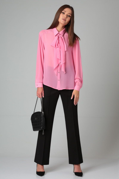 Блуза DOGGI 085 розовый - фото 5
