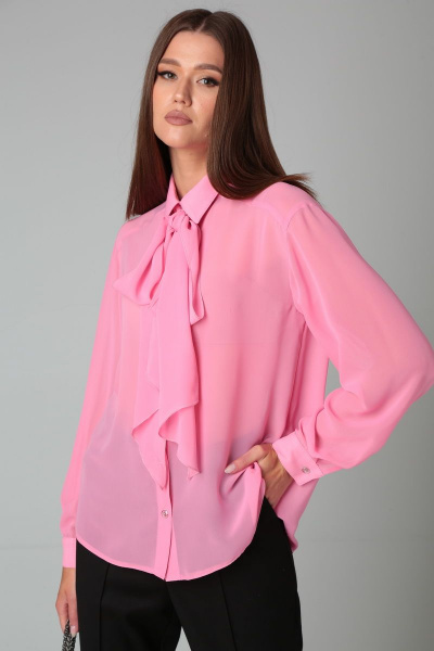 Блуза DOGGI 085 розовый - фото 2