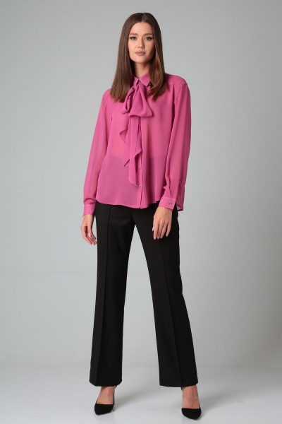 Блуза DOGGI 085 темно-розовый - фото 2