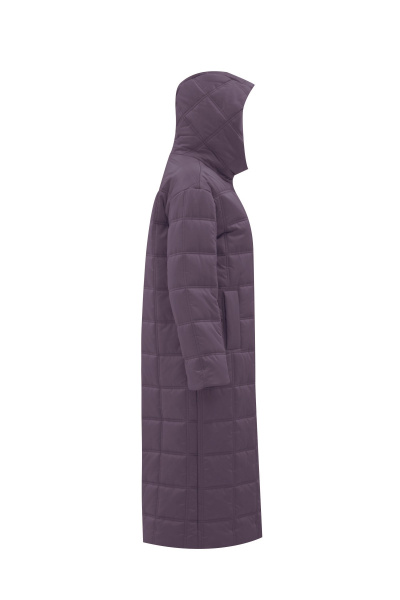 Пальто Elema 5-12192-1-164 фиолетовый - фото 2