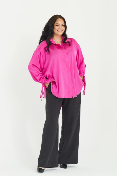Блуза ENZA 110 розовый - фото 1