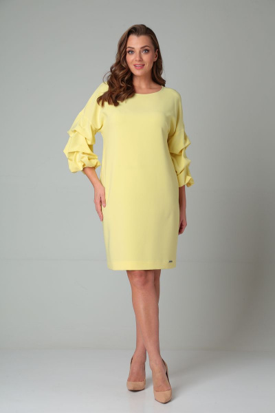 Платье SVT-fashion 415 желтый - фото 2