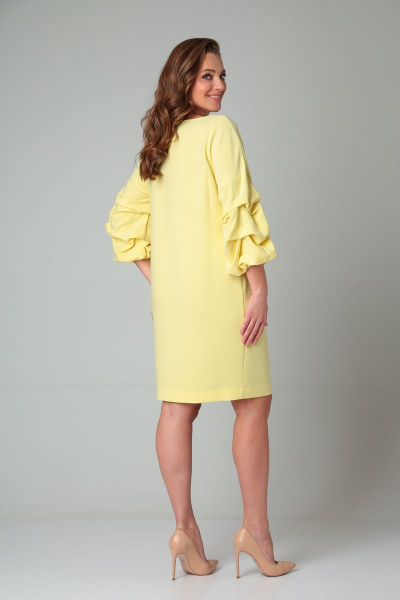 Платье SVT-fashion 415 желтый - фото 3