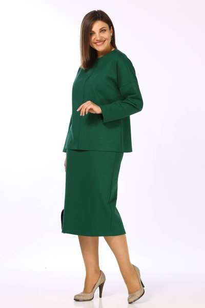 Джемпер, юбка Lady Secret 1619 темно-зеленый - фото 1