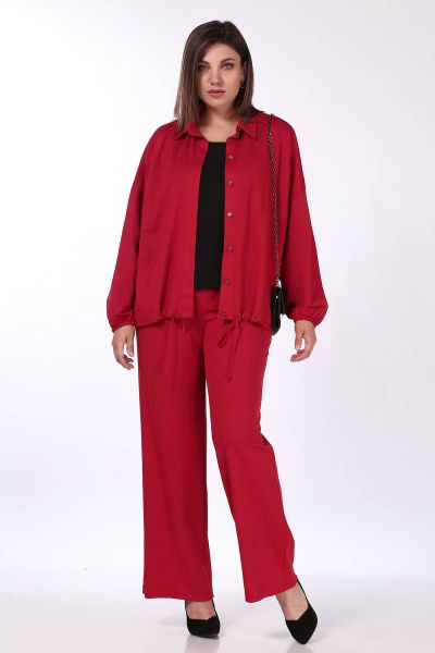 Блуза, брюки Lady Secret 2845 красный - фото 4