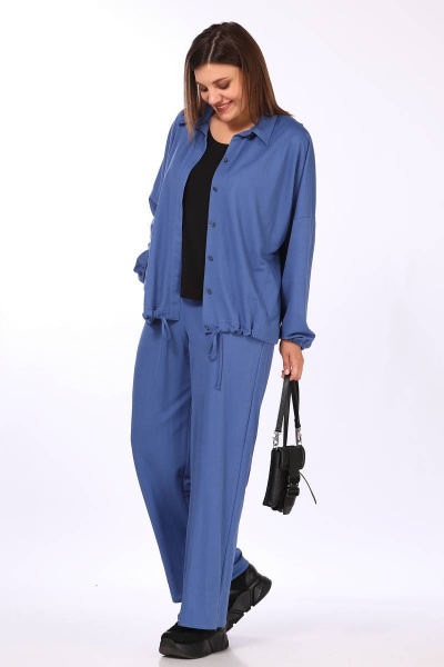 Блуза, брюки Lady Secret 2845 светло-синий - фото 6